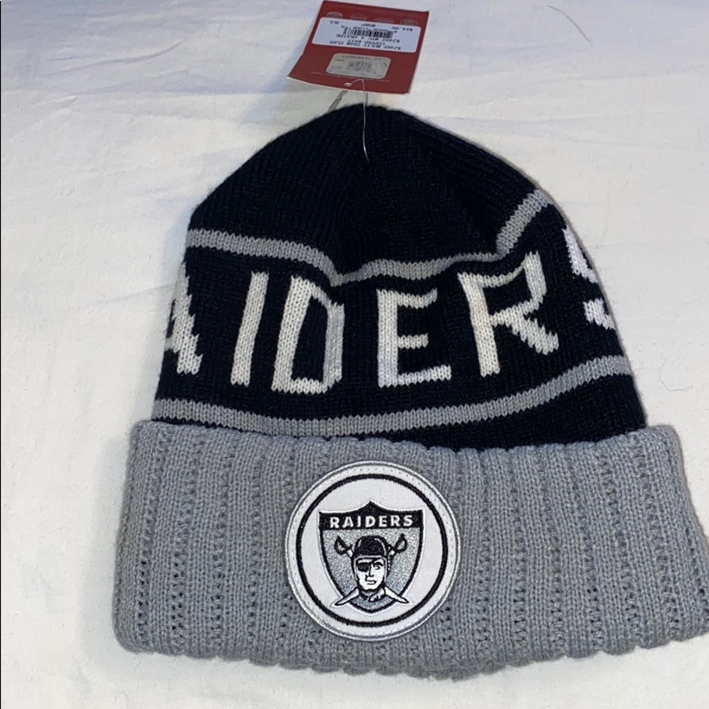 Raiders winter hat